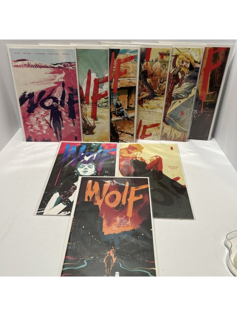 Wolf #1-9 VF/NM complete series - Ales Kot Matt Taylor - Image Comics 2015